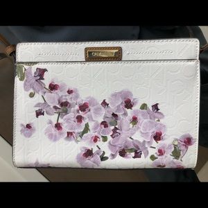 Brand New floral Calvin Klein purse